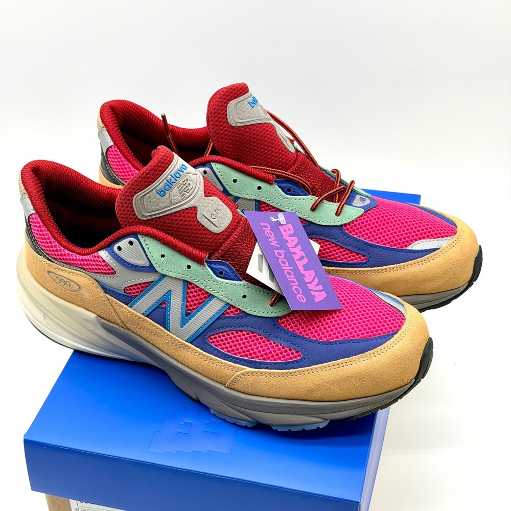 Action Bronson New Balance 990v6 Baklava Ainozama U990AT6 Mens 12 Made in USA - Picture 3 of 5